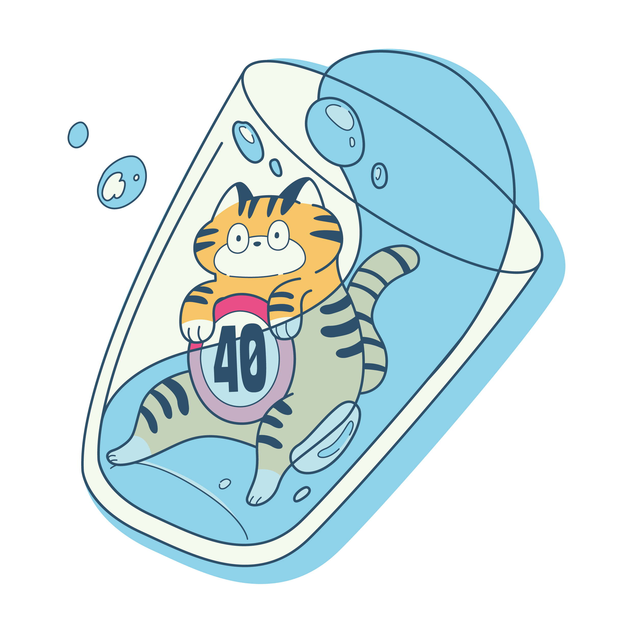 水杯裡的貓